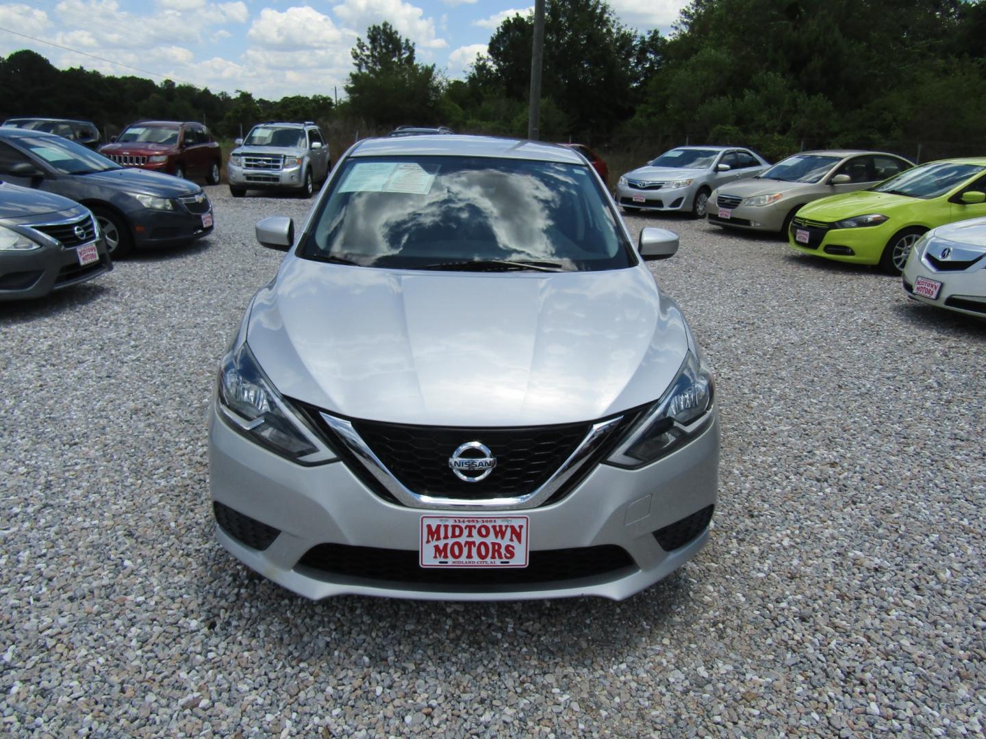 2016 Silver /Gray Nissan Sentra FE+ S (3N1AB7AP5GY) with an 1.8L L4 SFI DOHC 16V engine, Automatic transmission, located at 15016 S Hwy 231, Midland City, AL, 36350, (334) 983-3001, 31.306210, -85.495277 - Photo#1